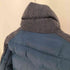 ディーゼル DIESEL レザー ロゴ デニム 切替 ナイロン 中綿 ジャケット メンズ import:S
