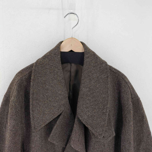コンバーストウキョウ CONVERSE TOKYO LAMBSWOOL HERRINGBONE OVERCOAT メンズ
