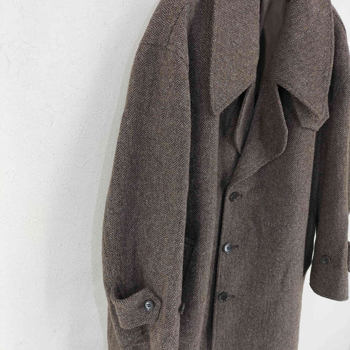 コンバーストウキョウ CONVERSE TOKYO LAMBSWOOL HERRINGBONE OVERCOAT メンズ