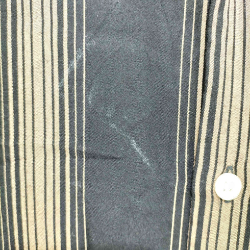 ワコマリア WACKO MARIA 22AW ストライプ柄 STRIPED OPEN COLLAR SHIRT L/S メンズ JPN:L