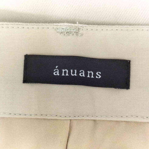 アニュアンス anuans ピンタックストレートパンツ レディース JPN:XS