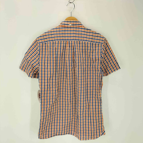 ブルックスブラザーズレッドフリース BROOKS BROTHERS REDFLEECE シアサッカーチェック柄ボタンダウンプルオーバーシャツ メンズ JPN:S