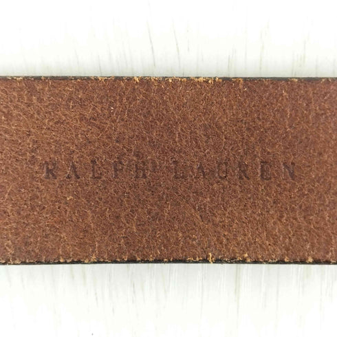 ラルフローレン RALPH LAUREN ロデオ カウボーイ バックルレザーベルト メンズ