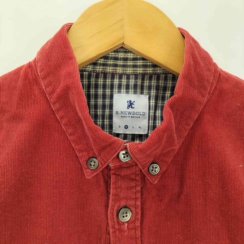 アールニューボールド R.NEWBOLD コーデュロイ切替チェック柄シャツ メンズ JPN:M