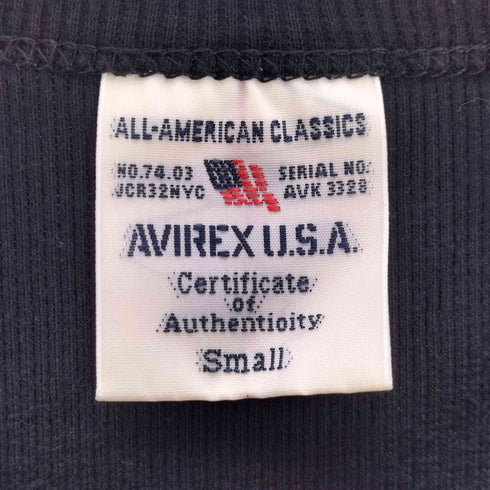 アヴィレックス AVIREX クルーネックカットソー メンズ JPN:S