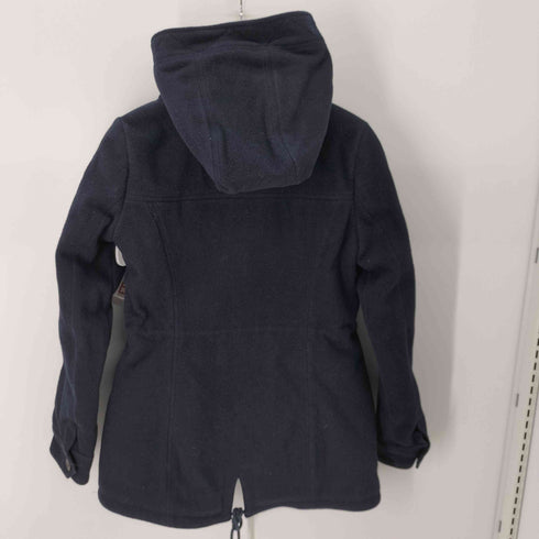 アバクロンビーアンドフィッチ Abercrombie & Fitch ウール混 フーデッドジップアップコート レディース JPN:M