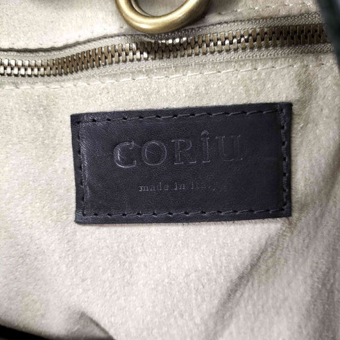 CORIU Shopper バッファローレザー トートバッグ メンズ