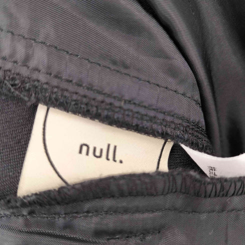 null. ベルテッドヘムタックパンツ レディース FREE