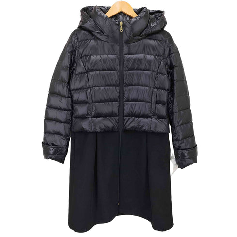 merveilleux vente 素材切替ダウンジャケット レディース L