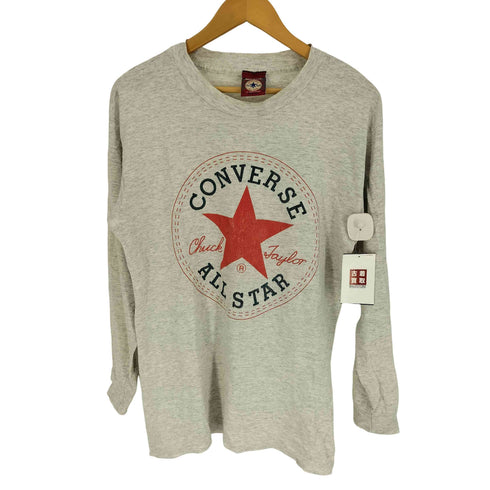 コンバース CONVERSE 90S USA製 ALL STAR プリント L/S Tシャツ メンズ import:M