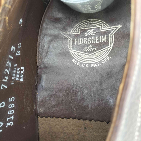 フローシャイム FLORSHEIM 67年製? レースアップ シューズ V字ソックシート メンズ 10