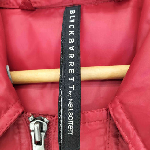 ブラックバレットバイニールバレット BLACKBARRETT by neil barrett ファー付き フーデッド ダウンジャケット メンズ JPN:2