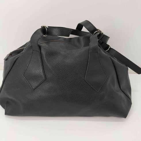 ヴィヴィアンウエストウッド Vivienne Westwood オーブロゴ レザーミニボストンバッグ レディース