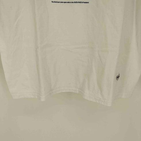 DAZE'n HAZE T-SHIRTS - THE MEDIA IS THE VIRUS リンガーT メンズ JPN:M