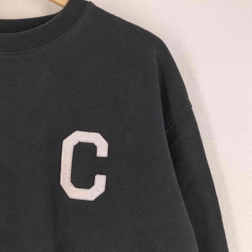 カバーナット Covernat Cロゴクルーネックスウェット メンズ import:L