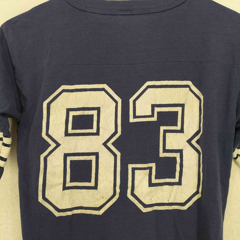 70s- EPCOT CENTER ナンバリングVネックTシャツ メンズ