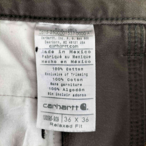 カーハート Carhartt ツイルパンツ メンズ 36inch