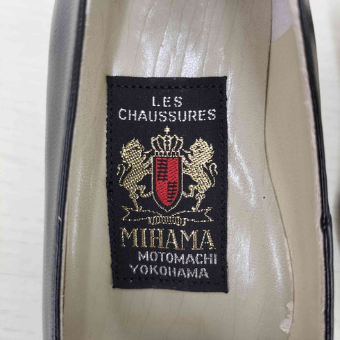 ミハマ MIHAMA リボンデザインヒールパンプス レディース JPN:22