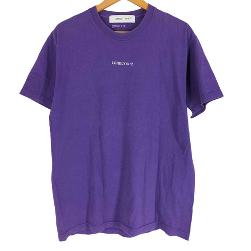 ロンリー LONELY 論理 バックプリントS/S TEE メンズ