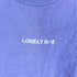 ロンリー LONELY 論理 バックプリントS/S TEE メンズ