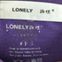 ロンリー LONELY 論理 バックプリントS/S TEE メンズ