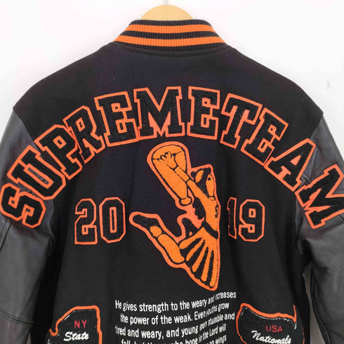 シュプリーム Supreme 19AW Team Varsity Jacket スタジャン メンズ import:S