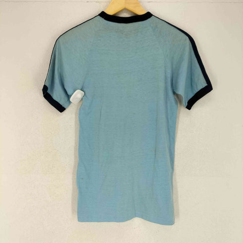 knits ラグラン フロントプリントリンガーTシャツ メンズ
