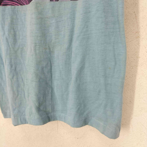 knits ラグラン フロントプリントリンガーTシャツ メンズ