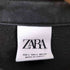 ザラ ZARA L/S スウェットポロ メンズ import:L