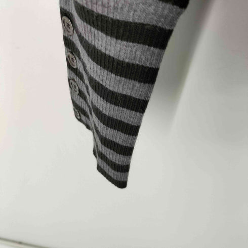 バーバリーロンドン BURBERRY LONDON タートルネックボーダーニットトップス レディース JPN:1