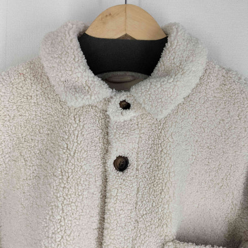 ザラ ZARA FAUX SHEARLING OVERSHIRT メンズ import:XL