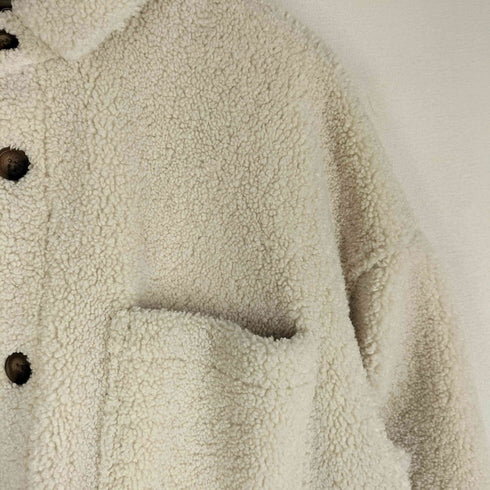 ザラ ZARA FAUX SHEARLING OVERSHIRT メンズ import:XL