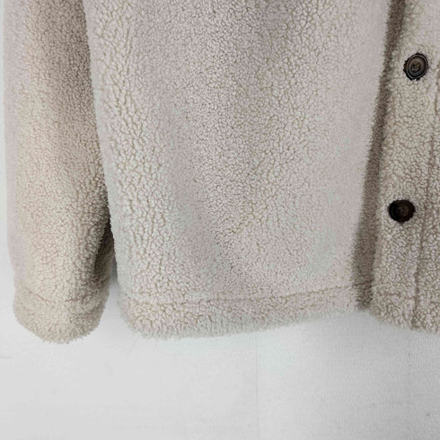 ザラ ZARA FAUX SHEARLING OVERSHIRT メンズ import:XL