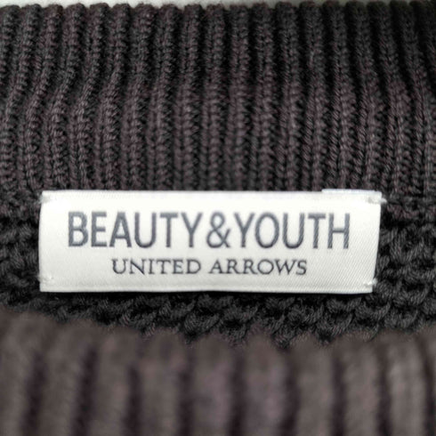 ビューティーアンドユースユナイテッドアローズ BEAUTY & YOUTH UNITED ARROWS バルキー ツイル クルーネック ニット メンズ JPN:XL