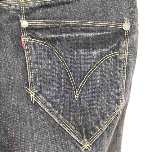 リーバイス Levis Y2K ENGINEERED 立体裁断 ローライズ レボリューションスキニーシェイプド メンズ UK:30-31