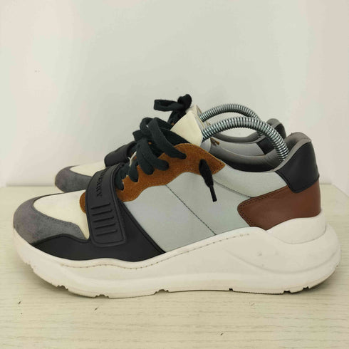バーバリー BURBERRY ベルクロ 厚底スニーカー メンズ EUR:42