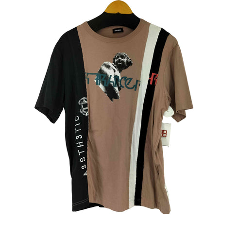 ディーゼル DIESEL 再構築 S/S Tシャツ メンズ JPN:L