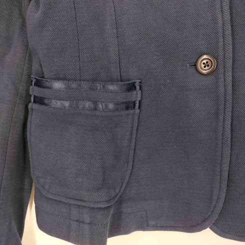 フレッドペリー FRED PERRY ロゴ刺繍 2B テーラードジャケット レディース import:M