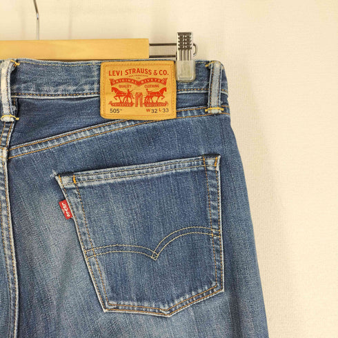 リーバイス Levis 505 ストレートデニムパンツ メンズ W32 L33