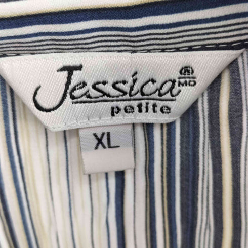 JESSICA L/S プリーツシャツ レディース JPN:XL