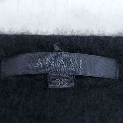 アナイ ANAYI カシミヤ ボートネックニット レディース JPN:38