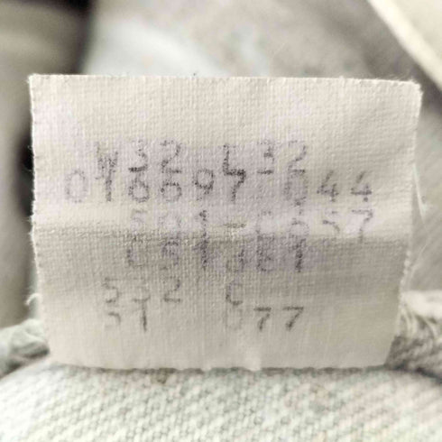 リーバイス Levis 80S 87年7月製造 501-0657 ストレートデニムパンツ ボタン裏532 メンズ W32 L32