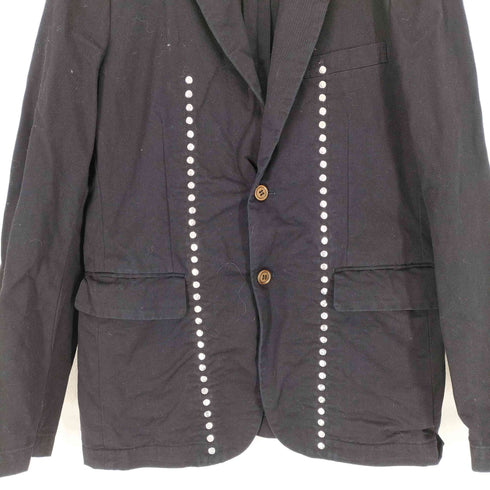 コムデギャルソンオムプラスエバーグリーン COMME des GARCONS HOMME PLUS EVER GREEN 07SSラインスタッズコットンジャケット メンズ JPN:M
