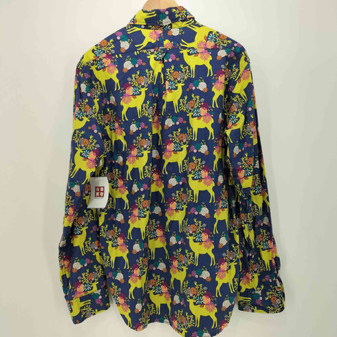 エンジニアードガーメンツ Engineered Garments USA製 総柄 L/S ボタンダウンシャツ7 メンズ import:M