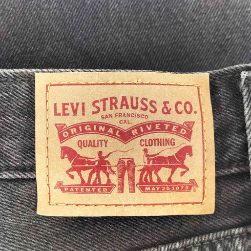 リーバイス Levis 94 BAGGY Black Stonewash バギーデニムパンツ ブラックデニム レディース 25/29