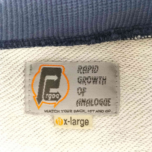 RAPID GROWTH OF ANALOGUE ラグランサーマル切替パーカー メンズ JPN:XL