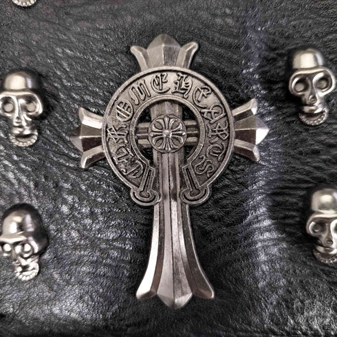 SKULL STEAMPUNK RIVETED BACKPACK スカルスタッズバックパック フーディ― パンク Y2K メンズ