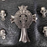 SKULL STEAMPUNK RIVETED BACKPACK スカルスタッズバックパック フーディ― パンク Y2K メンズ