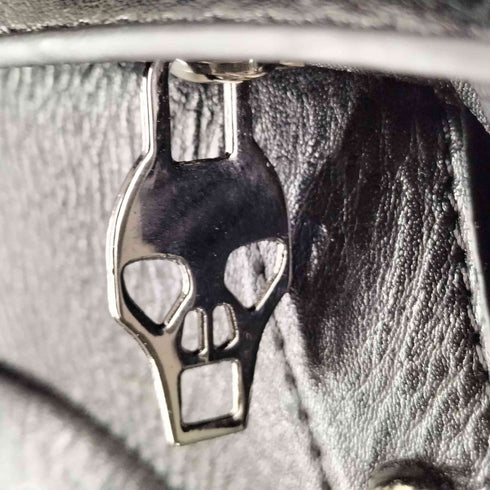 SKULL STEAMPUNK RIVETED BACKPACK スカルスタッズバックパック フーディ― パンク Y2K メンズ