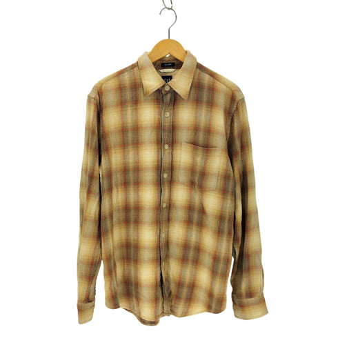 ギャップ Gap チェック柄フランネルシャツ メンズ JPN:M